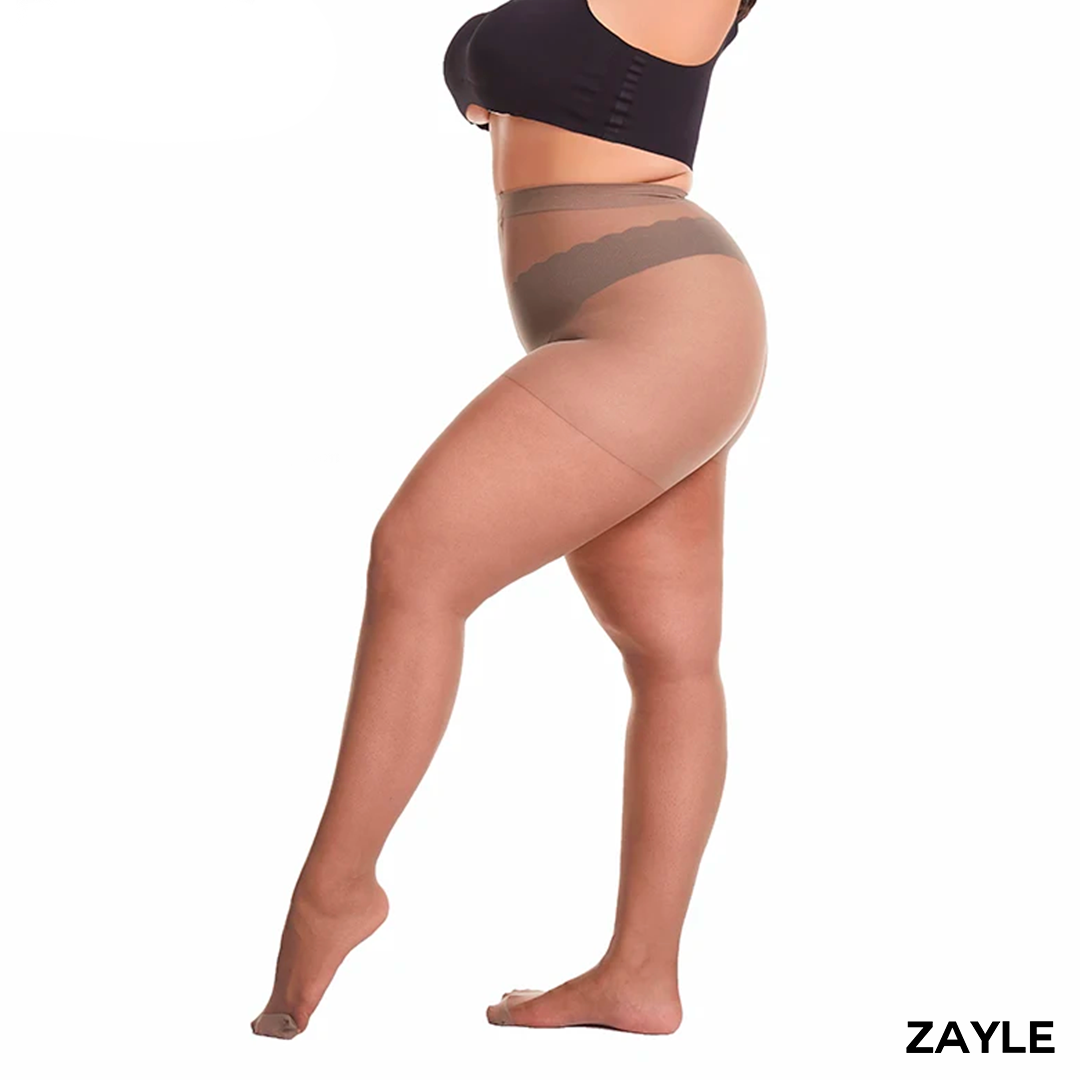 Meia Calça Plus Size Opaca 20D - Harper