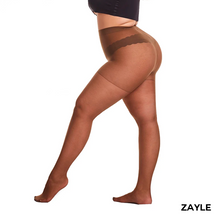 Meia Calça Plus Size Opaca 20D - Harper