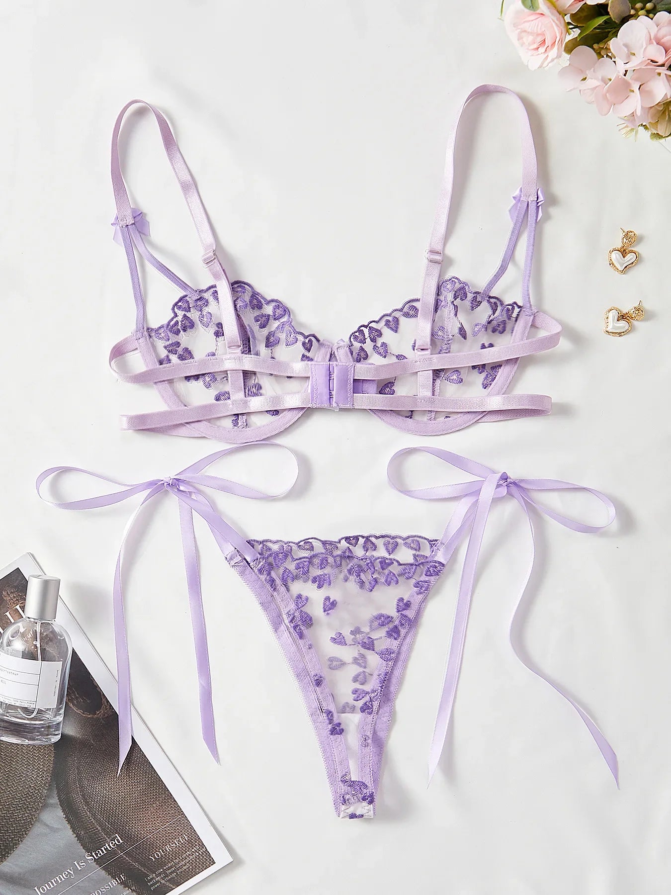 Lingerie Coração Mina