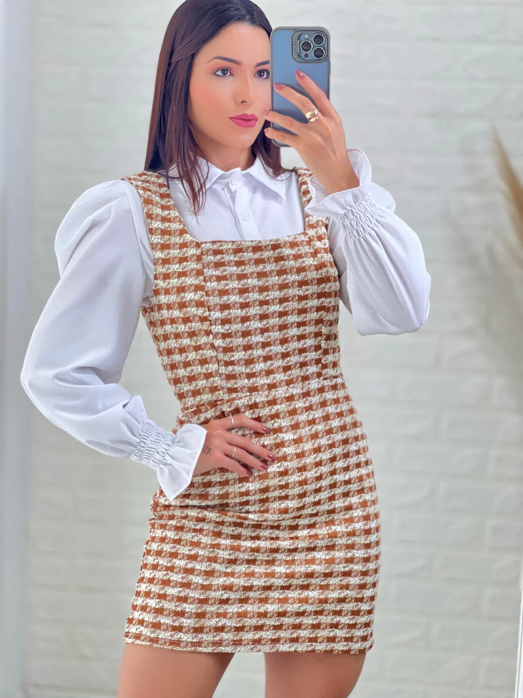 Vestido Tweed